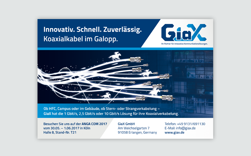 Anzeige GiaX GmbH