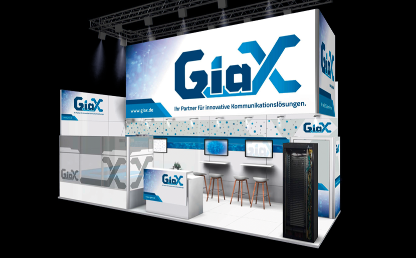 Messestand GiaX GmbH